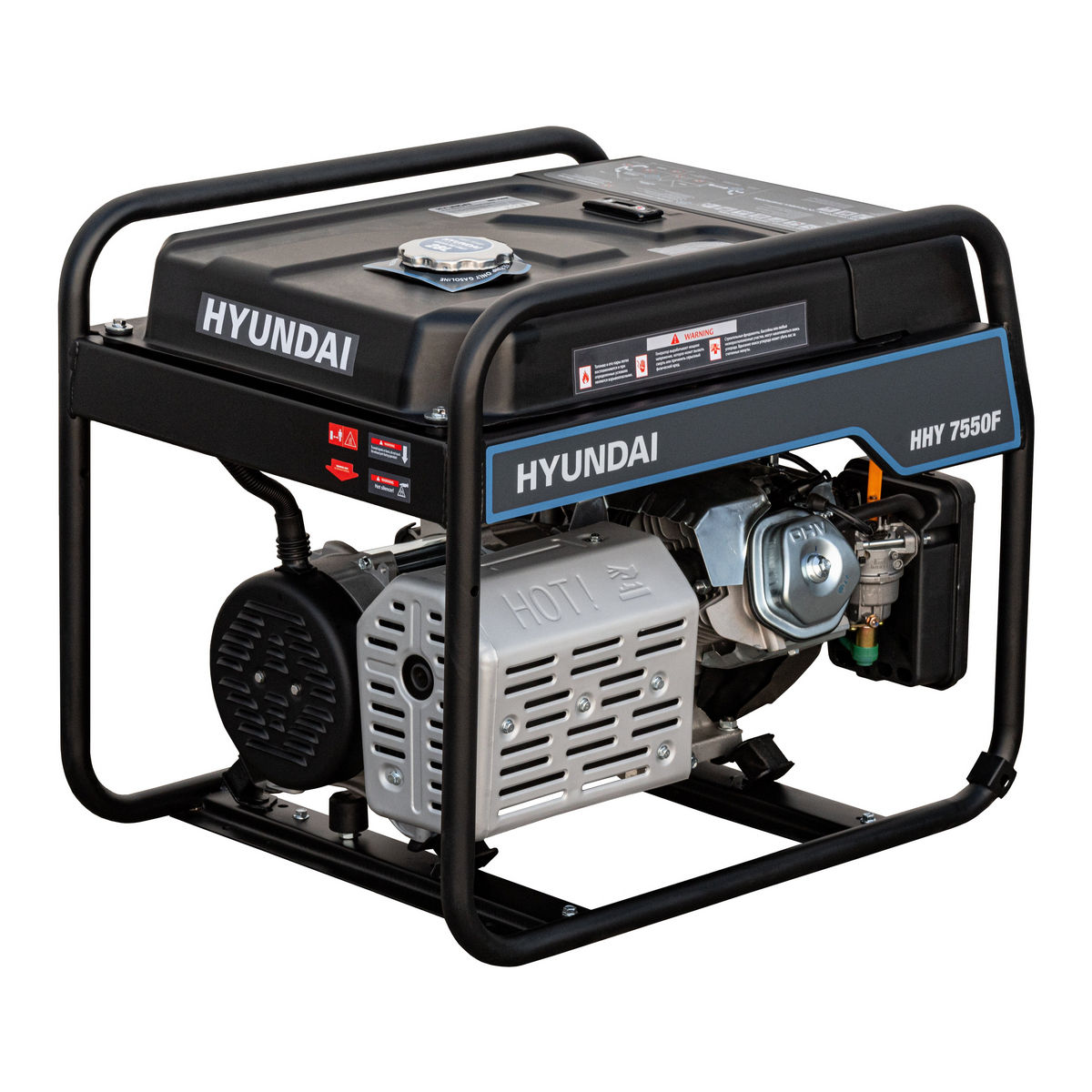Генератор бензиновый HYUNDAI HHY 7550F - 8427054
