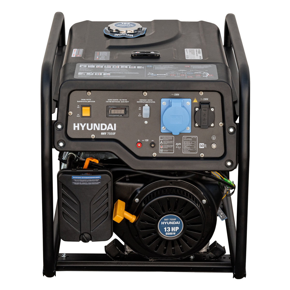 Генератор бензиновый HYUNDAI HHY 7550F - 8427055