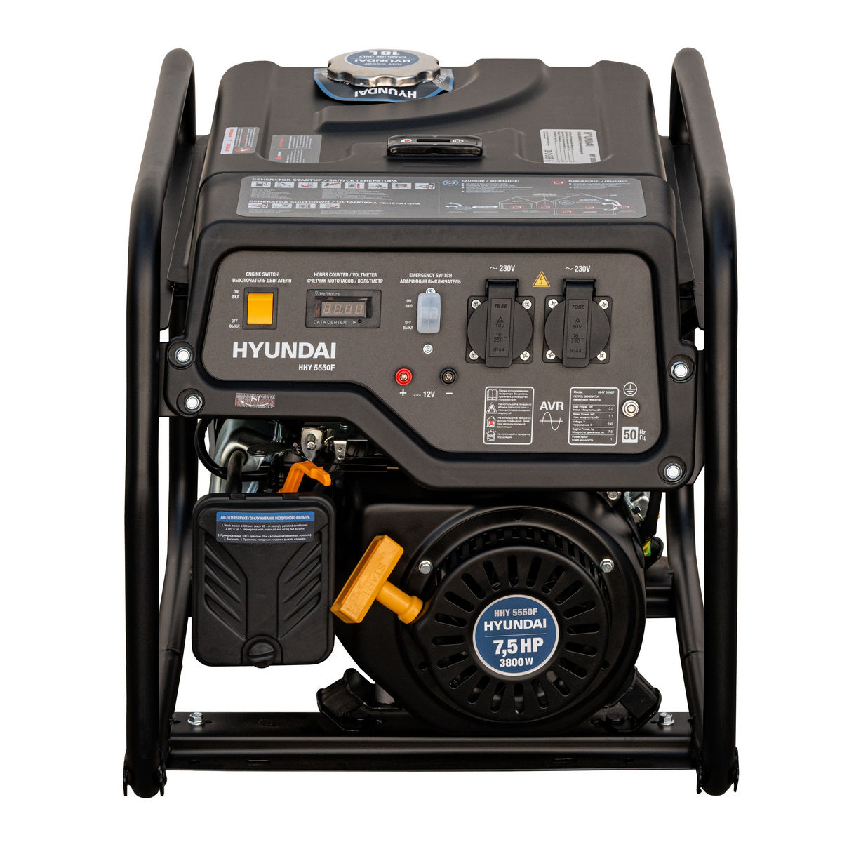 Генератор бензиновый HYUNDAI HHY 5550F - 8432947