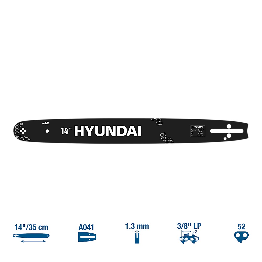 Шина для цепной пилы HYUNDAI TCN38-52-39B - 8901442