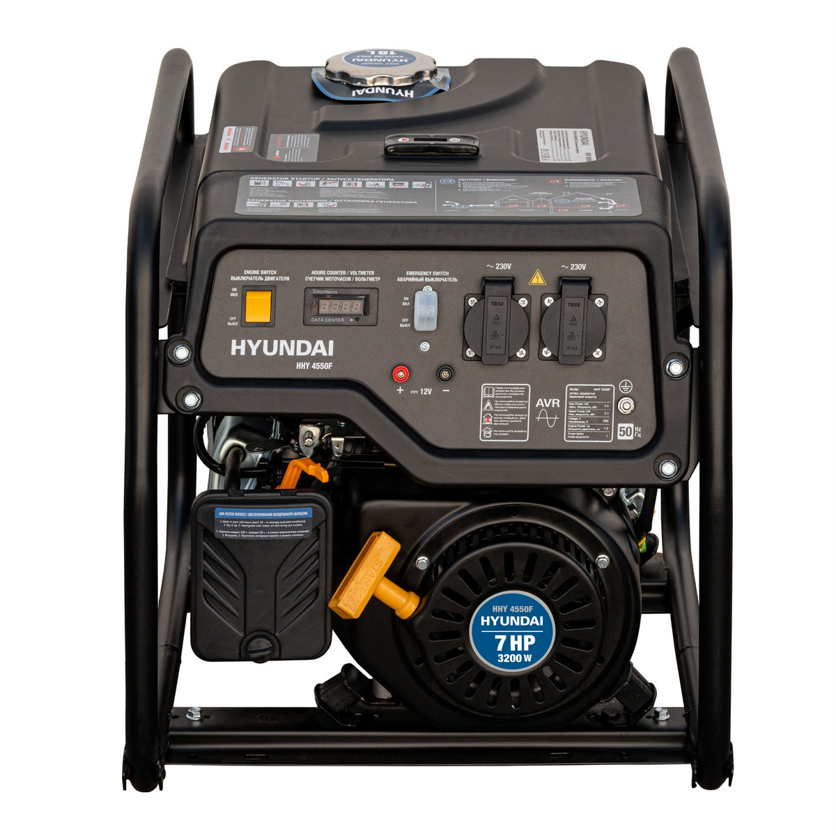 Генератор бензиновый HYUNDAI HHY 4550F - 8432943
