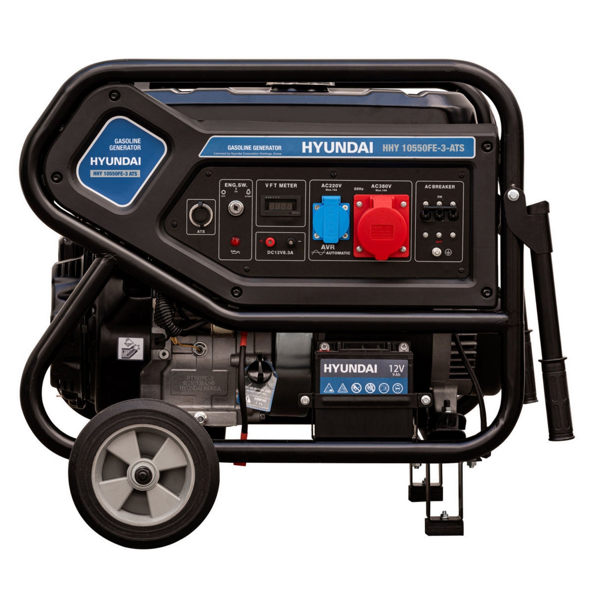 Генератор бензиновый HHY10550FE-3-ATS - 8427110