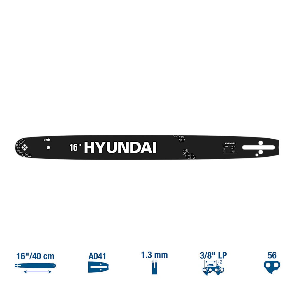 Шина для цепной пилы HYUNDAI TCN38-56-39B - 8901451