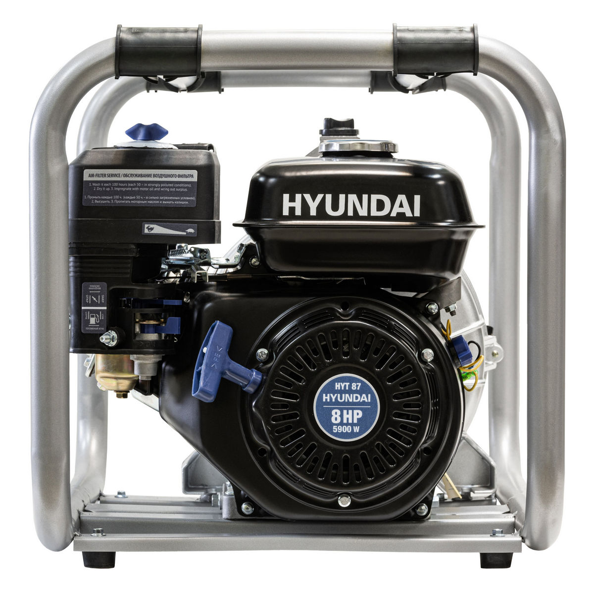 Мотопомпа бензиновая HYT87 - 8427161