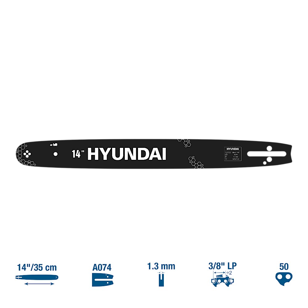 Шина для цепной пилы HYUNDAI TCN38-50-39B - 8901439